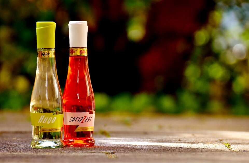 Alcohol still life sparkling wine