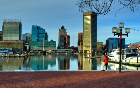 Baltimore, United states, Sunset photo