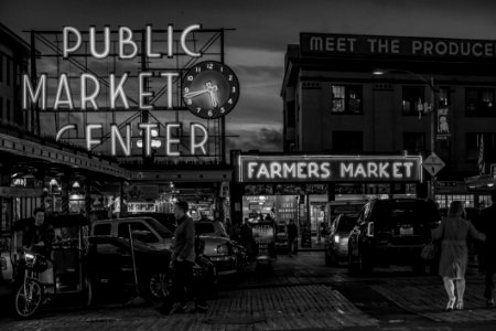 Seattle, Pike place market, United states photo