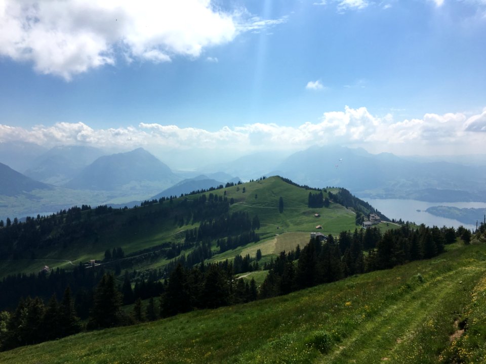 Switzerl, Rigi kulm, Hiking