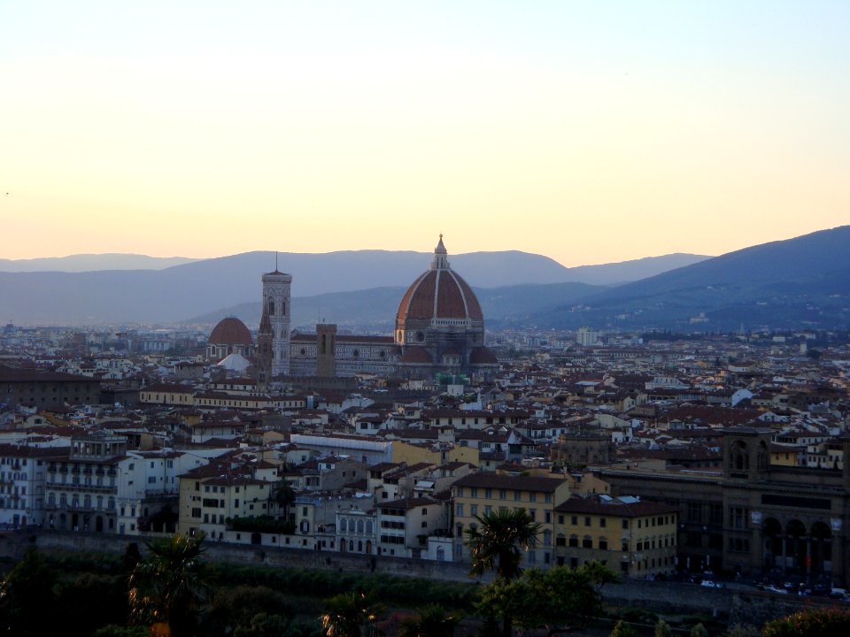 Italy, Metropolitan city of florence, Sunset