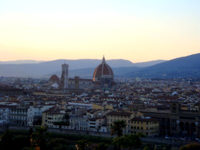Italy, Metropolitan city of florence, Sunset