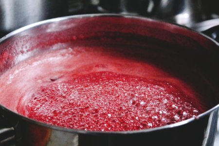 Boiling, Pink, Strawberry photo