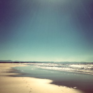 Jeffreys bay, South africa, Sun