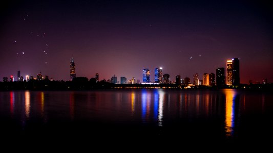 Lake, Night