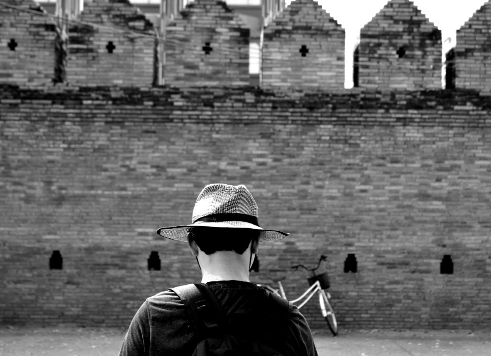 Chiang mai, Thailand, Black  white