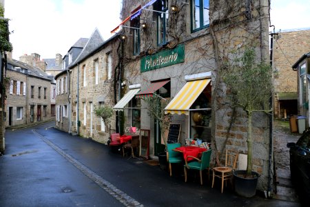 France, Avranches, Cafe