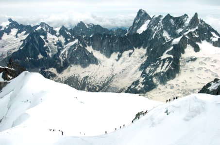 France, Mont blanc massif, French alps photo