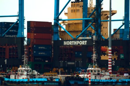 Harbor, Ship, Cargo