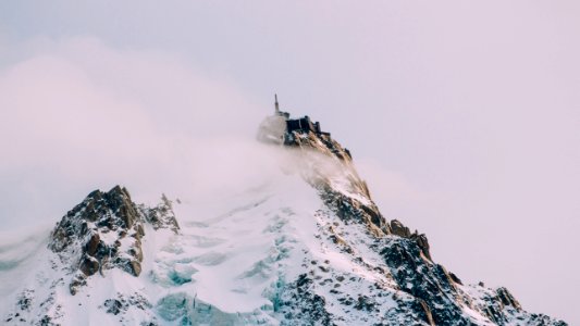 Aiguille du midi, Chamonixmontblanc, France photo