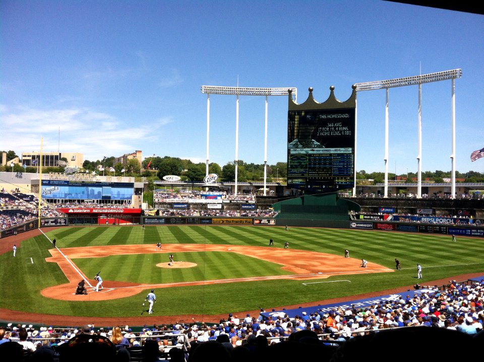 Kauffman stadium, Kansas city, United states