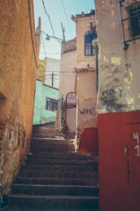 Mexico, Guanajuato, Alley