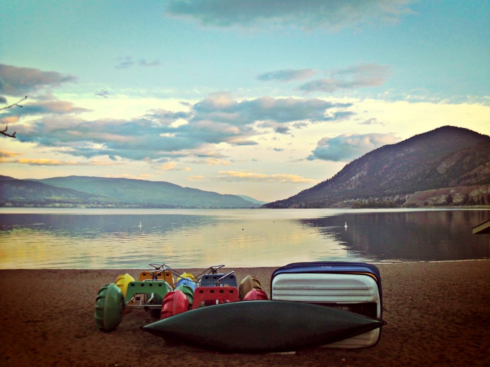 Okanagan lake, Canada, Water