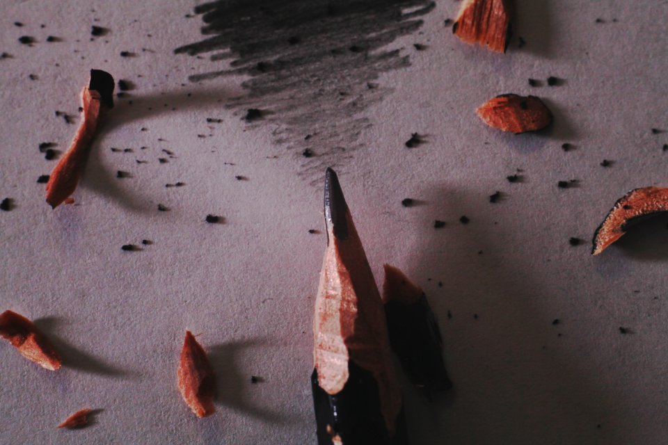 Writing, Shavings, Shaving