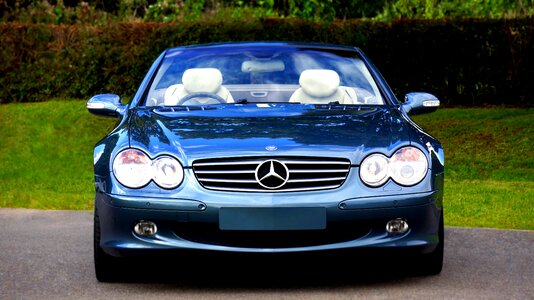 Classic car convertible fast