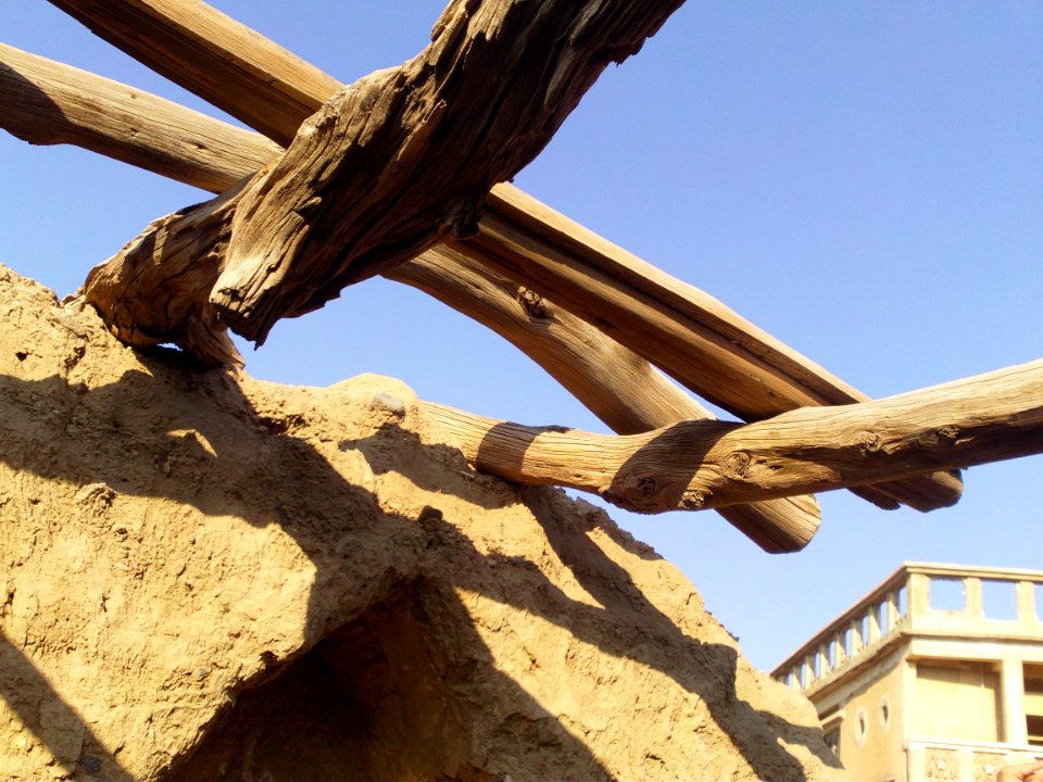 Saudi arabia, Ancient, Broken building