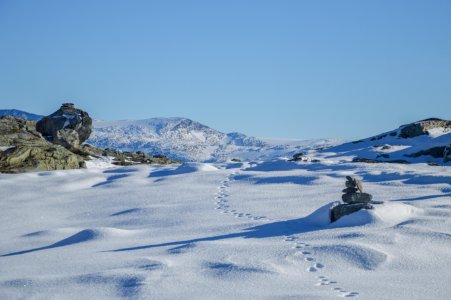 Dalsnibba mountain plateau, Geiranger, Norway photo