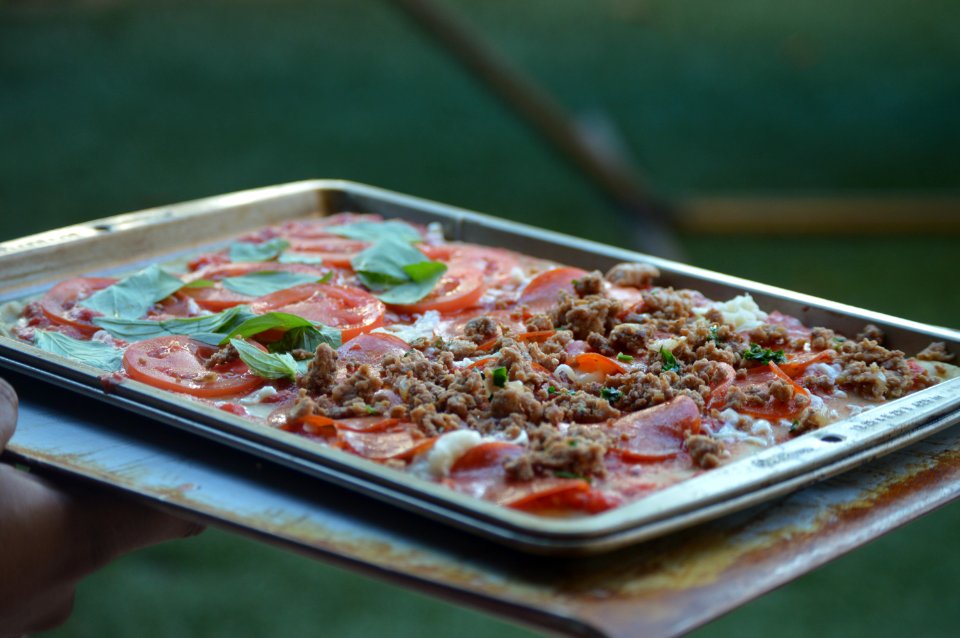 Artisan, Pizza, Food