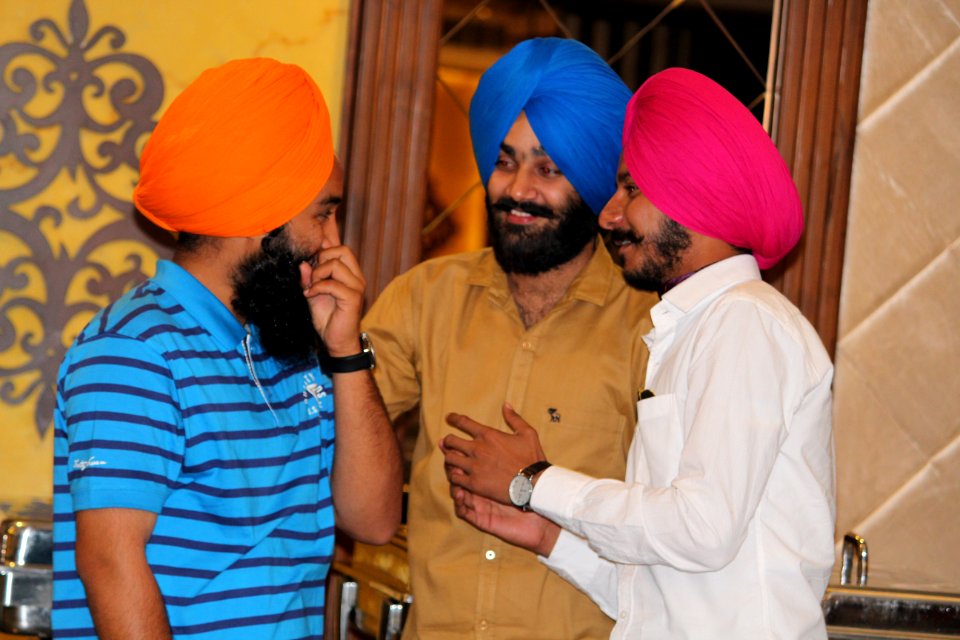 Kallu sohal, India, Turbans