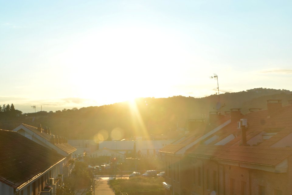 La garriga, Spain, Skyline
