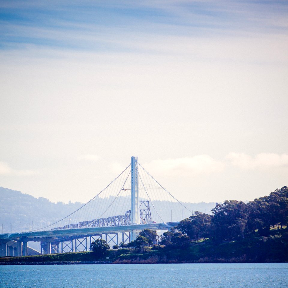 San francisco  Oakland, Bay bridge, United states