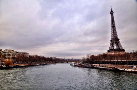 Paris, Pont de birhakeim, France