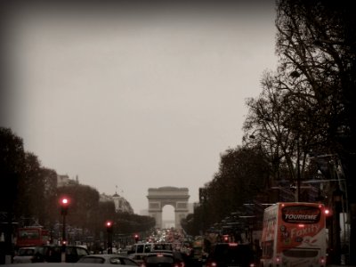 Arch of triumph, Terne flat, Paris