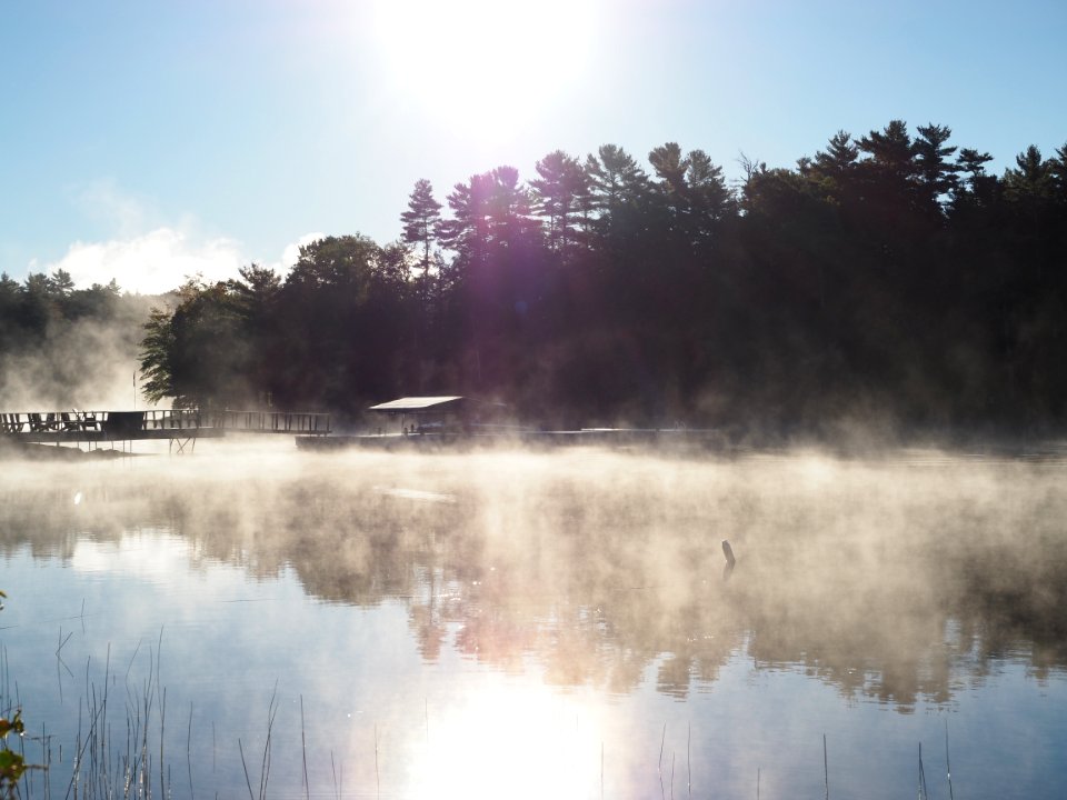 Georgian bay, Canada, Mist