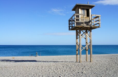 Rescue beach sand photo