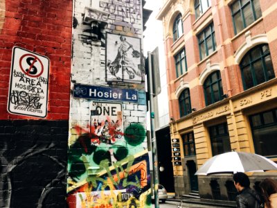 Hosier lane, Melbourne, Australia photo