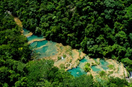 Guatemala, Monumento natural semuc champey, Scape photo