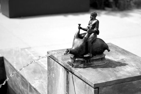 Getty villa, Bacchus, Chicken fountain