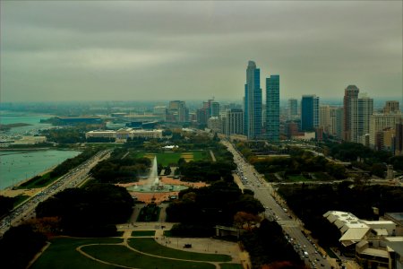 Chicago, United states, Blue photo