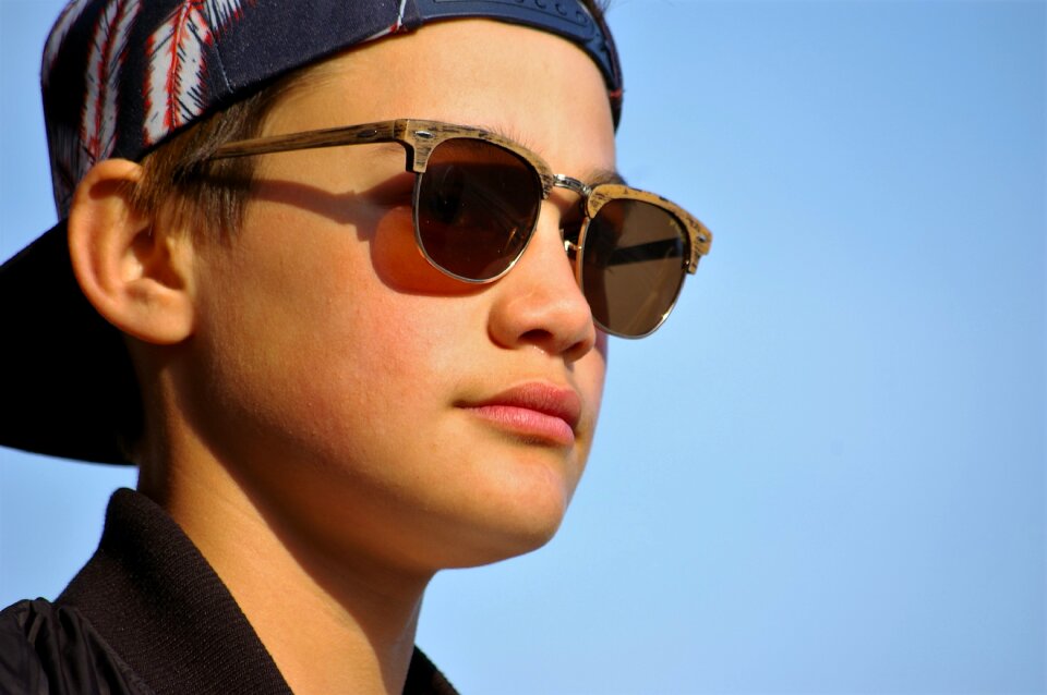 Attitude face sunglasses