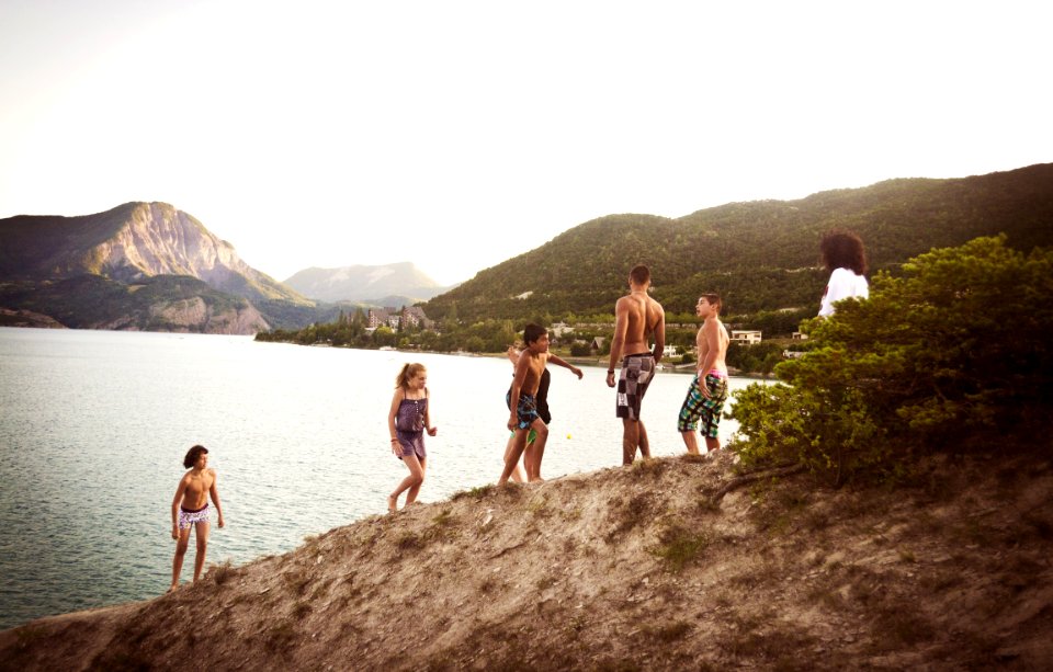 Savineslelac, France, Young