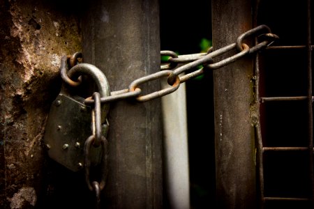 Gate, Metal, Chain photo