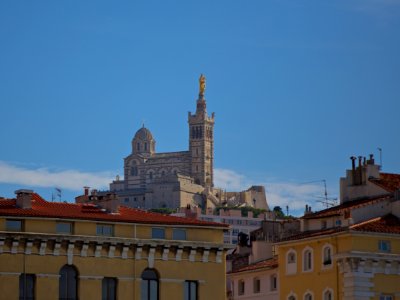 Marseille, Basilique notredame de la garde, France