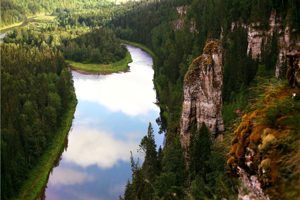 Landscape rock summer