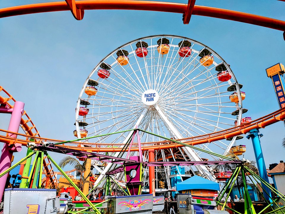 Pacific park, Santa monica pier, Santa monica