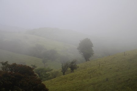 Costa rica, Valley, Fog