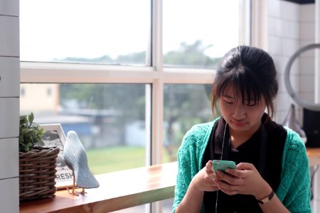 Chatting, Girl, Youth