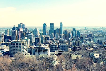 Montreal, Mount royal chalet, Canada photo