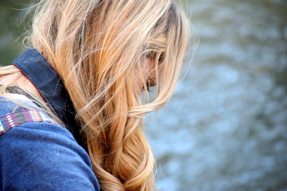 Blue, Eyelashes, Hair