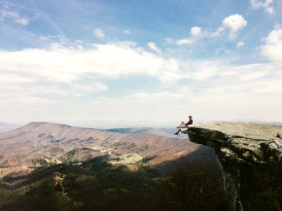 Mcafee knob, United states, Overhang