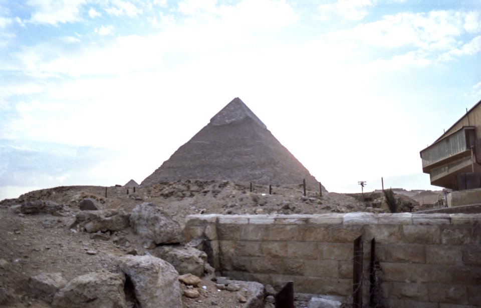 Pyramid, Egypt, Bright