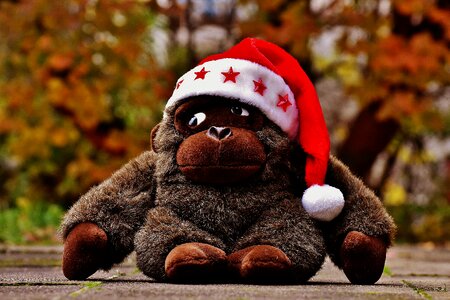 Soft toy monkey gorilla