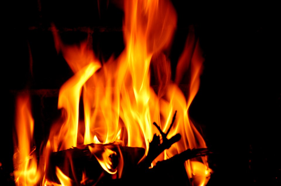Otterburn park, Canada, Fire