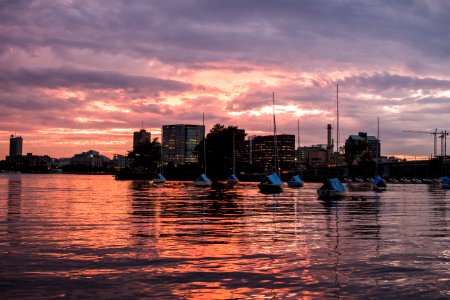 Boston, United states, Dramatic clouds