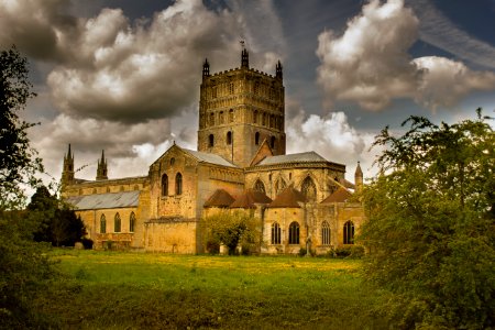 Tewkesbury, Tewkesbury abbey, United kingdom photo