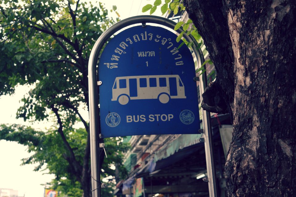 Bangkok, Thailand, Bus station